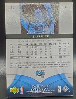 Jj Redick 06-07 Exquisite Rookie Rc Ssp High End Magic Duke J. J. 13/225
