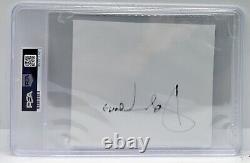 John Lewis Signed Cut Signature Photo Postal Stamp Autographed Selma PSA/DNA