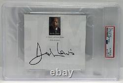 John Lewis Signed Cut Signature US POSTAL STAMP Autographed PSA/DNA Auto MLK