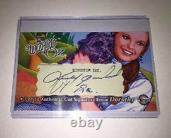 Judy Garland Autograph Auto Cut Signature Card CSD1 Wizard of Oz, Series 1