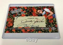 Judy Garland Autograph Auto Cut Signature Card CSD2 Wizard of Oz, Series 1