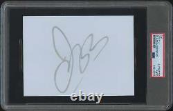 Juicy J Signed Autographed Cut PSA/DNA Authenticated