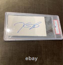 Kevin Durant Signed Cut Slab Auto PSA/DNA Suns Warriors Autograph Card