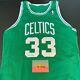 Larry Bird Signed 1992-93 Boston Celtics Pro Cut Game Model Jersey With Uda Coa