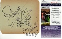 Liberace Signed Autographed Cut Signature Drawing Piano Music Legend JSA K00919
