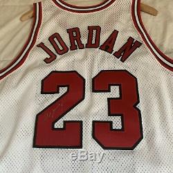 Michael Jordan Autographed NBA 50th Anniversary Pro-cut Jersey/NBAonNBC Posters