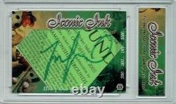 Michelle Wie 2018 Sports Heroes Iconic Ink Signed Cut Auto 1/1 Card JSA