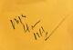 Nipsey Hussle Rapper Signed Autographed 3x4 Index Card Cut