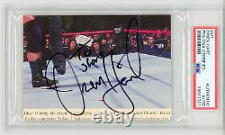 Owen Hart Signed Autographed Signature Cut WWF Authentic Auto PSA DNA
