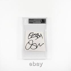 Ozzy Osbourne Autographed Signed Cut Certified Authentic Beckett BAS COA