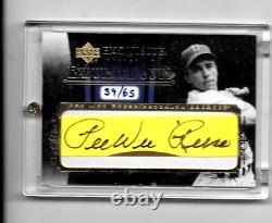 Pee Wee Reese 2006 Upper Deck Exquisite Cuts Certified Autograph#39/65