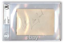 Peter Lawford Signed Autographed Cut Signature Ocean's 11 Rat Pack BAS 0399