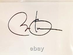 President Barack Obama Large Signed cut signature Autographed BAS POTUS
