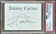 President Jimmy Carter Signed Cut Signature Psa Dna Certified Coa Autographed