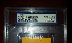 ROBERTO CLEMENTE 1971 playoff 1/1 PSA DNA autograph AUTO signed PIRATES Cut