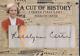 Rosalynn Carter Authentic Signed Custom Cut Autographed Trading Card Ga Coa