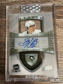 SIDNEY CROSBY 2019-20 UD Clear Cut Rookie Tribute Auto 2005-06 The Cup Rookies