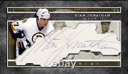 STAN JONATHAN''Tall Boy'' Custom Cut signed autographed card Boston Bruins