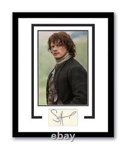 Sam Heughan Signed Cut 11x14 Outlander Autographed Authentic ACOA 3