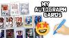 Showing Off My Rare Autograph Card Collection Topps And Panini Signed Cards