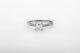 Signed Tacori $6000 1ct Vs H Emerald Cut Diamond 18k Gold Wedding Ring