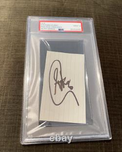 Stephen Steph Curry Signed Cut Slab Auto PSA/DNA Warriors Autograph Mint 9 Card
