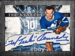 TED KENNEDY Custom Cut signed autographed card Toronto Maple Leafs (1)