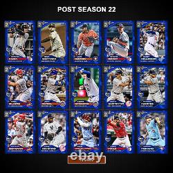 TOPPS BUNT DIGITAL POST SEASON 22 ICONIC COMBO CARDS (329 Cards)