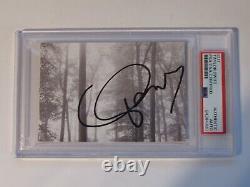 Taylor Swift PSA/DNA Autographed Signed Cut Slab with Heart