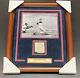 Ted Williams Signed Autographed Cut Signature Framed With 8x10 Photo Jsa Coa