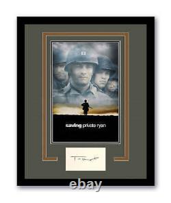 Tom Hanks Autographed Signed Cut 11x14 Framed Saving Private Ryan ACOA