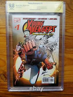 Young Avengers #1 Director's Cut CBCS CGC 9.8 Signed by Allan Heinberg